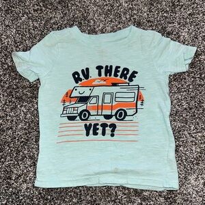 Jumping Beans Brand 24 Months Blue RV T Shirt Great Condition